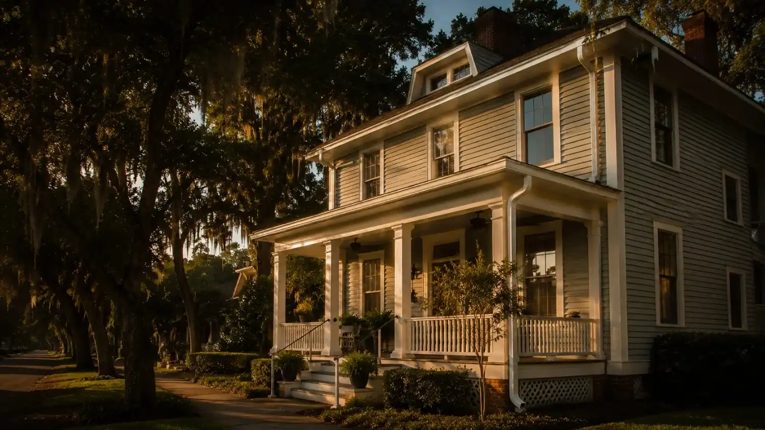 Waverly, Florida residential roofline served by Polk County Gutter Company